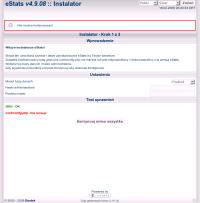 Błąd podczas instalacji - brak pliku conf/config.php